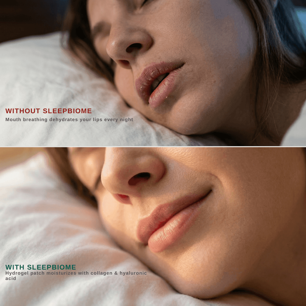 Sleepbiome Labs Sleep Tape — Moisturizing Mouth Tape for Nasal Breathing