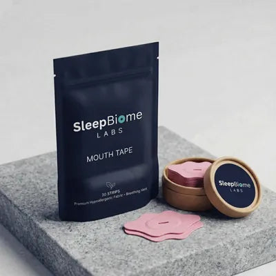 Sleepbiome Labs Sleep Tape — Moisturizing Mouth Tape for Nasal Breathing